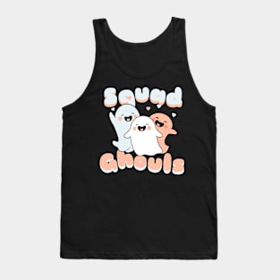 Adorable Halloween Ghost | Trick or Treat Design Tank Top